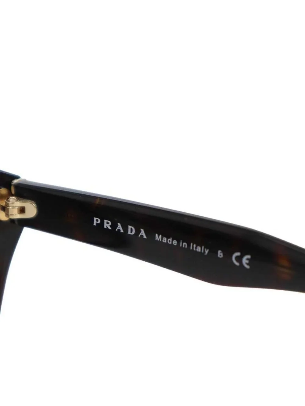 Prada Tortoiseshell Frame Sunglasses Brown 55 Eyewear